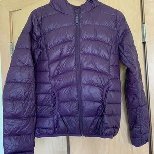 Purple Down Jacket